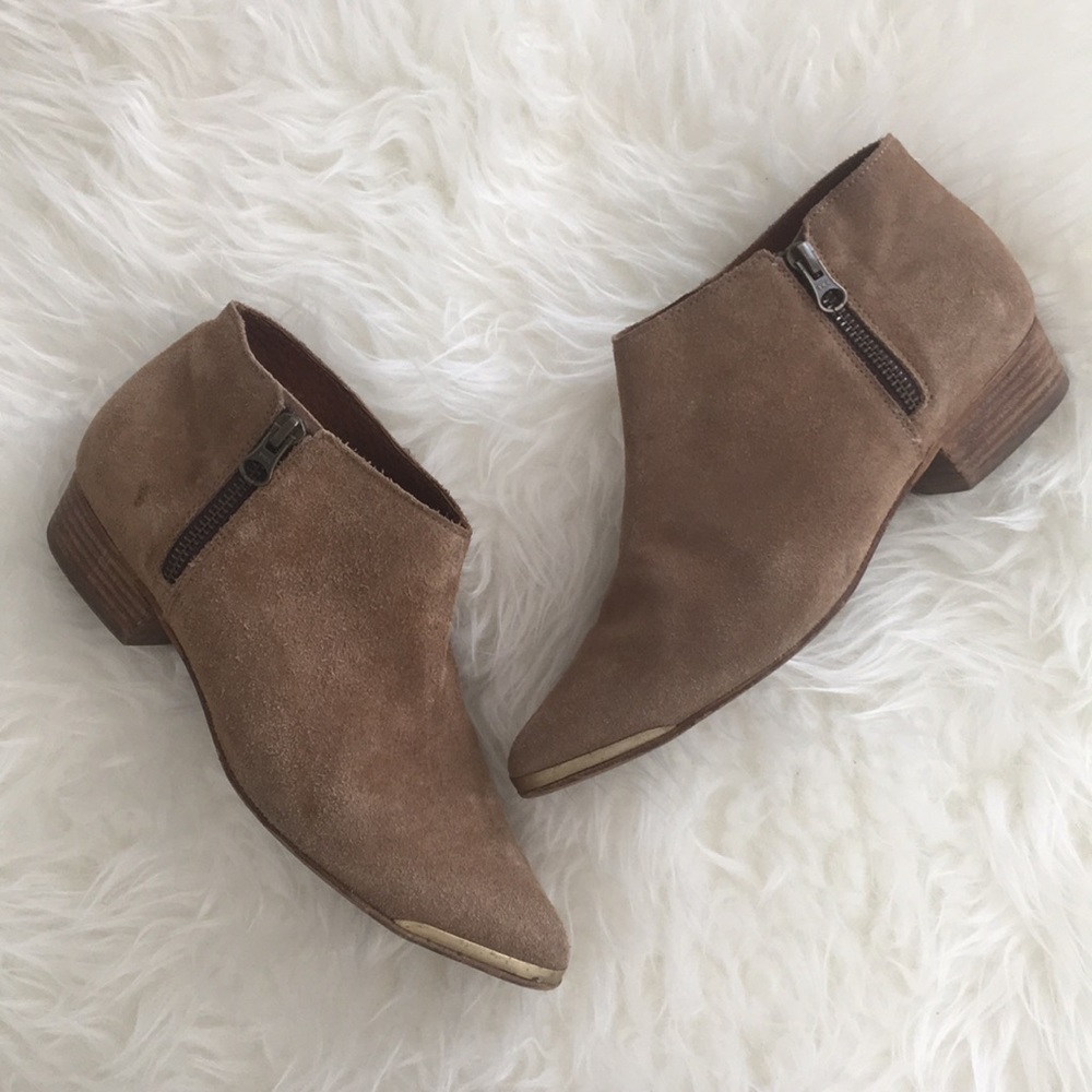 SixtySeven tan boots booties